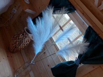 Intérieur cosy du kota finlandais avec décoration en bois